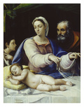 Virgin of the Veil, about 1520 Giclée-tryk af Sebastiano del Piombo Virgin of the Veil, about 1520 Giclée-tryk af Sebastiano del Piombo