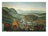 Die Entsatzschlacht. Einfall Der Tuerken in Wien, 1689 Giclee Print by Frans Geffels