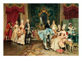 The Reception Giclee Print by Arturo Ricci