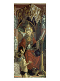 Altarpiece of Four Latin Doctors: Centre Panel, Right Hand Side, Pope Gregory the Great, about 1480 Giclee Print by Michael Pacher