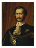 Max Ii. Joseph, King of Bavaria, as Hubertus Knight (1811-1864). Head Giclee Print by Wilhelm Von Kaulbach