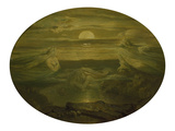 Ghosts over the Water. after 1860 Giclee Print by Moritz Von Schwind