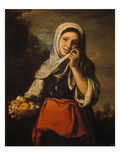 The Orange Seller, about 1660 Giclee Print by Bartolomé Estéban Murillo