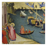 The Legend of Saint Nicholas Giclee Print by Ambrogio Lorenzetti