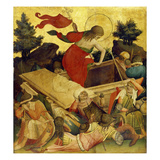 Thomas-Altar, 1424-1436. Auferstehung Christi Giclee Print by Master Francke 