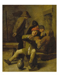 Sense of Hearing Giclee Print by Adriaen Brouwer
