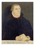 Portrait of Martin Luther, 1568 Giclée-tryk af the Elder (Studio of), Lucas Cranach Portrait of Martin Luther, 1568 Giclée-tryk af the Elder (Studio of), Lucas Cranach