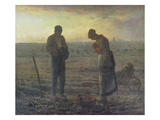 Evening Prayer (L'Angélus), 1857/59 Giclee Print by Jean-Francois Millet