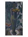 Nude Child with Goldfish Bowl, about 1906/07 Giclee Print by Paula Modersohn-Becker