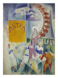 L'Equipe De Cardiff, 1912/1913 Giclee Print by Robert Delaunay