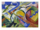 Schaf, 1914 Giclee Print by Franz Marc