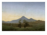 Bohemian Landscape, about 1808 Giclee Print by Caspar David Friedrich