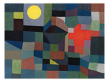 Fire During Full Moon, 1933 Reproduction procédé giclée par Paul Klee