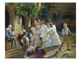 Am Fronleichnamsmorgen, 1857 Giclee Print by Ferdinand Georg Waldmüller