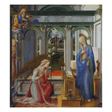 The Annunciation, about 1450 Giclée-tryk af Fra Filippo Lippi