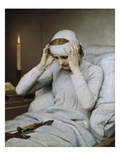 The Ecstatic Virgin Katharina Emmerick, 1885 Giclée-Druck von Gabriel Von Max