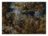 The Marriage of Peleus and Thetis Giclée-Druck von Joachim Wtewael or Utawael