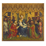 Altar Der Koelner Stadtpatrone. Mitteltafel: Anbetung Der Koenige Giclee Print by Stephan Lochner