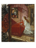The Annunciation ('the Flower of God'), 1863 Giclee Print by Edward Burne-Jones
