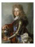 Bildnis des Philipp Von Frankreich (Seit 1700 Als Philipp V. Koenig Von Spanien) Giclée-Druck von Joseph Vivien