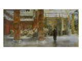 Kaiserin Faustina Im Tempel Zu Praneste Giclee Print by Albert Keller