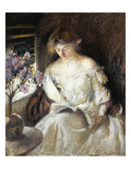 Girl Reading, 1902 Giclee Print by Edmund Charles Tarbell