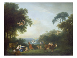 The Rape of Europa Giclee Print by Francesco Zuccarelli