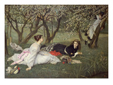 Spring, 1865 Giclee Print by James Tissot