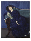 Schlafende Junge Frau Giclee Print by Konstantin Somow