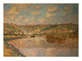 End of the Afternoon, Vetheuil, 1880 Giclee Print by Claude Monet