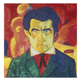 Self Portrait, 1908 Giclee Print by Kasimir Malewitsch