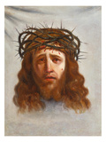 Saint Veronica's Veil Giclée-tryk af Annibale Carracci Saint Veronica's Veil Giclée-tryk af Annibale Carracci