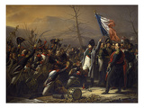 The Return of Napoleon from the Island of Elba in February, 1815. Created in 1818 Giclée-Druck von Charles Von Steuben