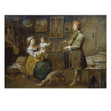 Die Familie Des Malers, 1752/54 Giclee Print by Norbert Jospeh Carl Grund