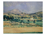 Blick Zum Mount Saint-Victoire, 1882/85 Giclee Print by Paul Cézanne