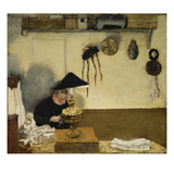 Madame Vuillard Sewing, 1895 Giclée-Druck von Edouard Vuillard