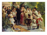 The 70th Birthday of the Councillor of Commerce Mannheimer, 1887 Giclee Print by Anton von Werner
