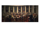 Feierliche Sitzung Des Zaristischen Kronrates Giclee Print by Ilya Efimovich Repin