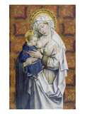 Maria Mit dem Kinde. Detail: Dreiviertelfigur Giclee Print by Master of Flemalle 