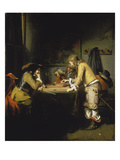 Soldiers Playing Tric-Trac Giclee Print by Gerbrand Van Den Eeckhout