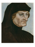 Bildnis des Rudolf Agricola, Luth. Theologe (Um1499-1566) Lámina giclée por Lucas Cranach the Elder