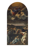 The Ascension of the Virgin, 1631 Giclée-tryk af Giovanni Lanfranco The Ascension of the Virgin, 1631 Giclée-tryk af Giovanni Lanfranco