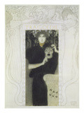 Fair Drawing for the Allegory of the 'tragedy', 1897 Reproduction procédé giclée par Gustav Klimt