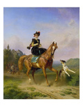 Ausritt Giclee Print by Friedrich Wilhelm Pfeiffer