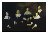 Female Regents of the Men's Nursing Home in Haarlem Giclée-Druck von Frans Hals