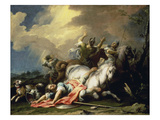 The Conversion of Saul Giclée-tryk af Jacopo Amigoni The Conversion of Saul Giclée-tryk af Jacopo Amigoni