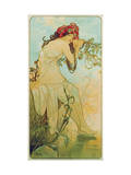 Seasons: Summer, 1896 Giclee Print by Alphons Mucha