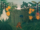 The Repast of the Lion, about 1907 Reproduction procédé giclée par Henri Rousseau