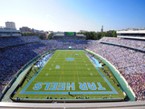 University of North Carolina: UNC: Kenan Stadium Endzone View Fotografisk tryk University of North Carolina: UNC: Kenan Stadium Endzone View Fotografisk tryk