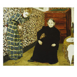 Mutter Und Schwester Des Kuenstlers Giclee Print by Edouard Vuillard